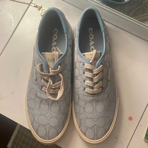 New coach shoes never worn, special edition pair.